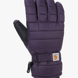 Purple Carhartt winter gloves